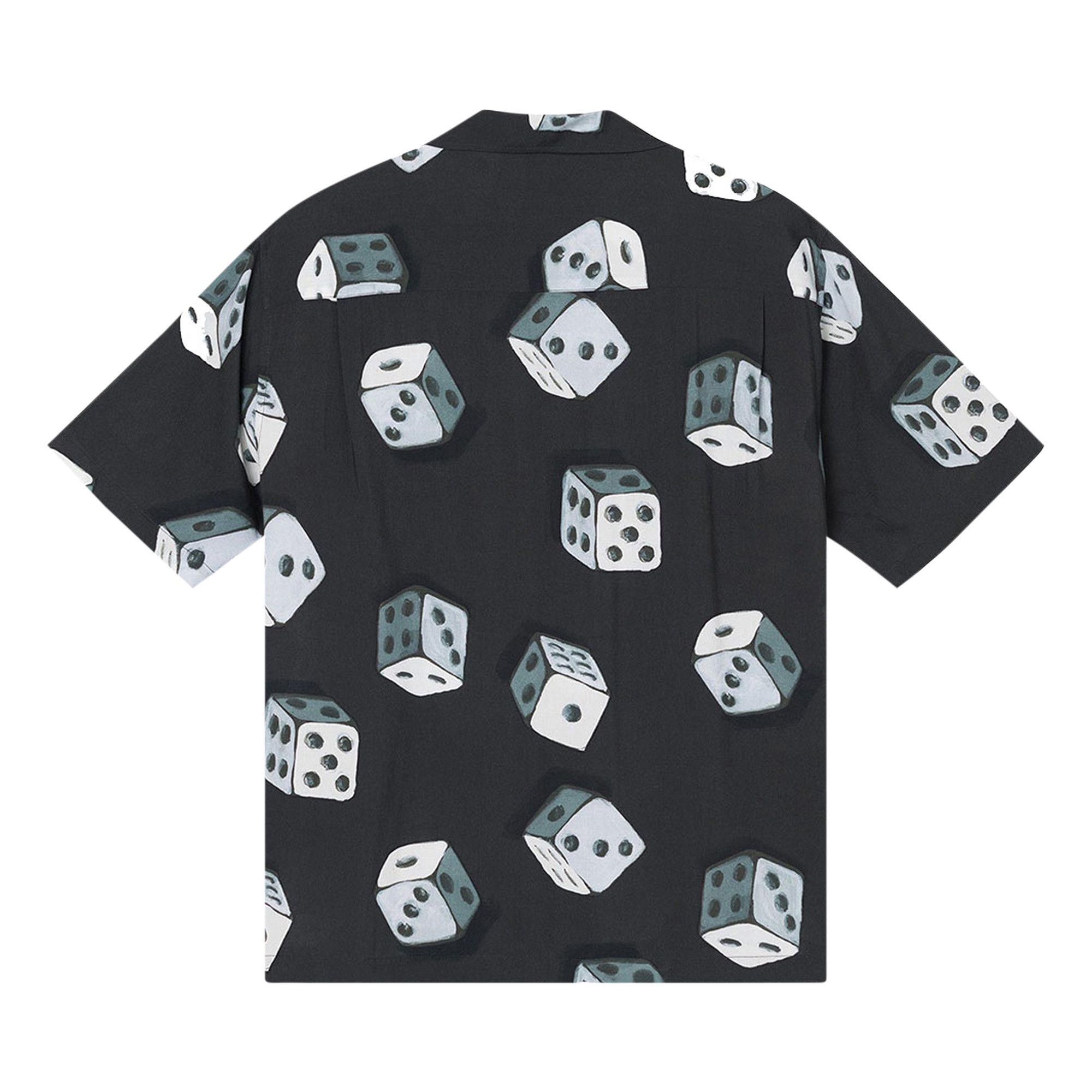 Size l Stussy Dice Pattern Shirt 'Black'