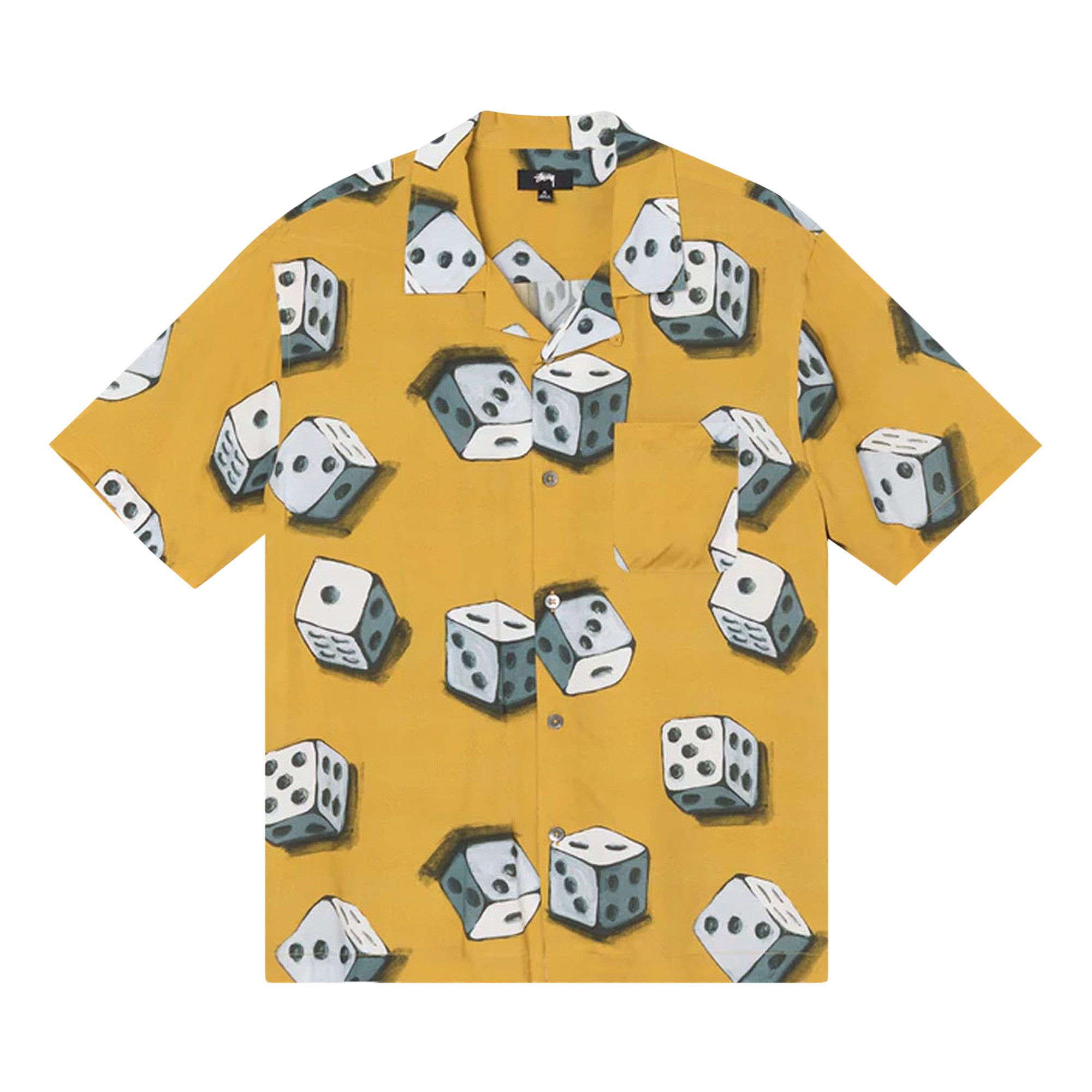 【値下げ】 1110215 - 'Mustard' Shirt Pattern Dice Stussy Buy MUST GOAT | トップス