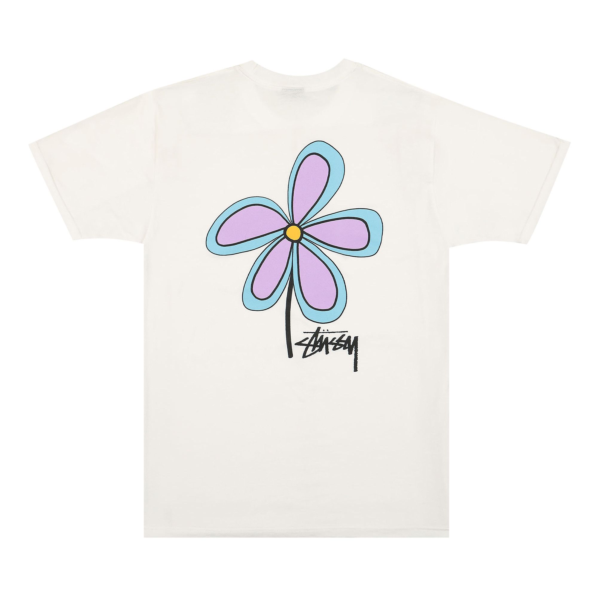 Buy Stussy Flower Tee 'White' - 1904764 WHIT | GOAT