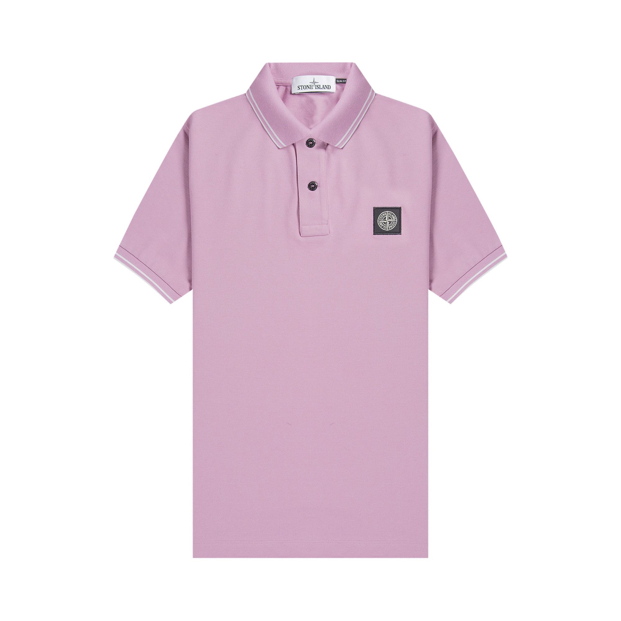 Pink stone island polo online