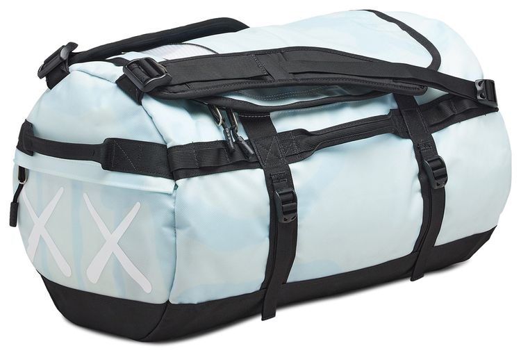 The North Face x KAWS Small Basecamp Duffle Ice Blue