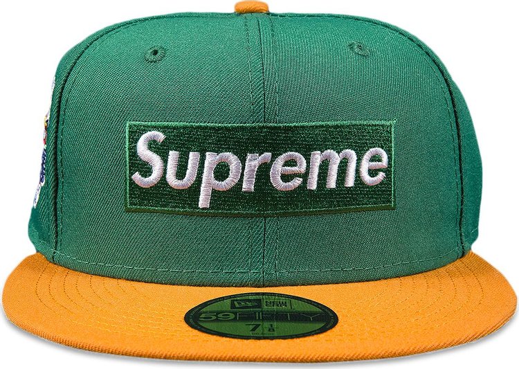Supreme 2-Tone Box Logo New Era 'Green'