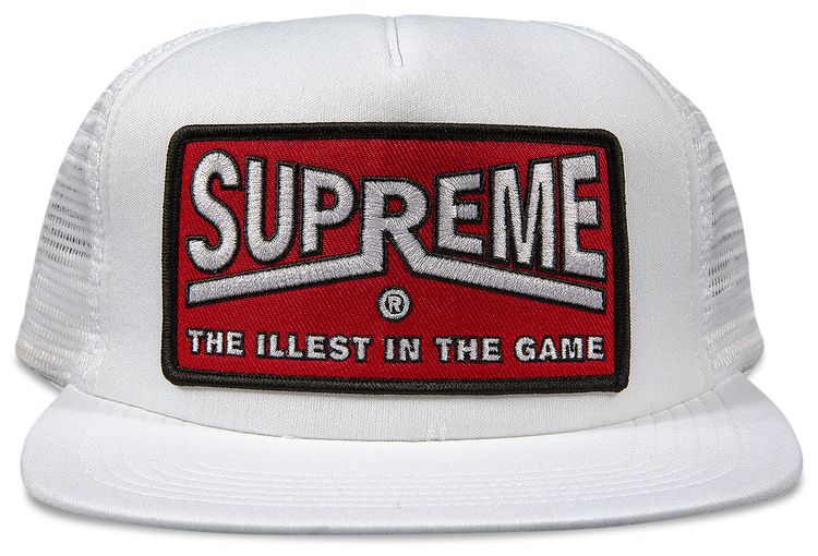 Supreme Illest Mesh Back 5 Panel White