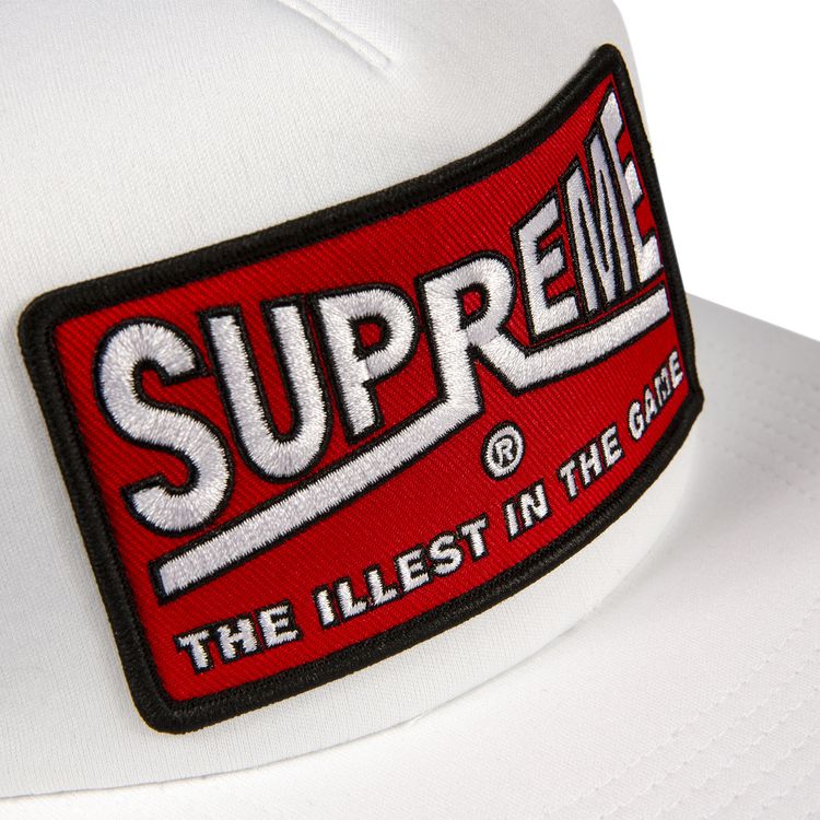 Supreme Illest Mesh Back 5 Panel White