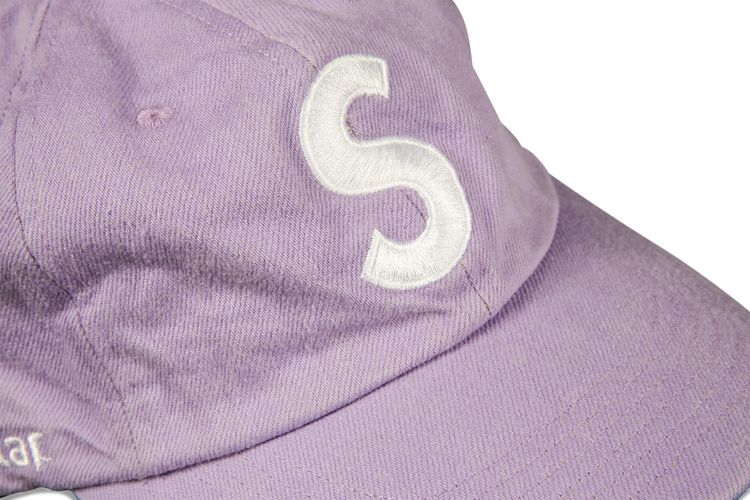Supreme x Kevlar Denim S Logo 6 Panel Light Purple