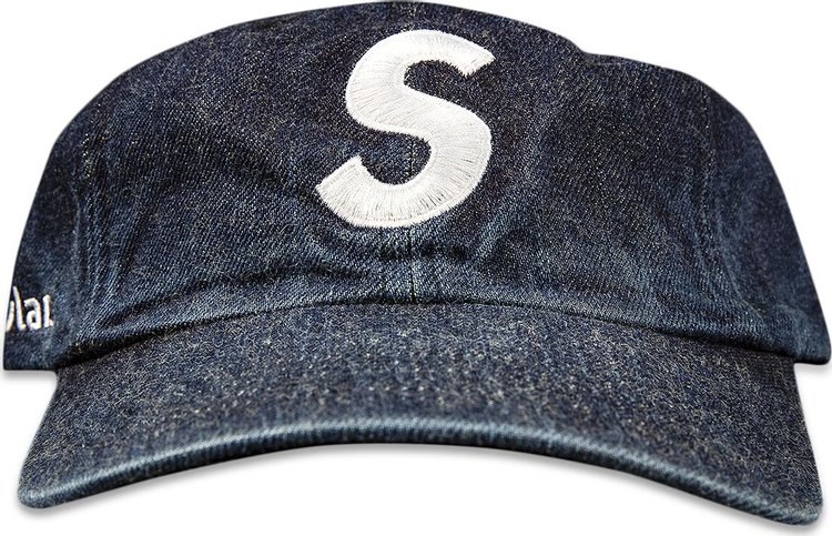 Supreme Monogram Denim 6 Panel Hat Red Fall 2021 Sold Out New