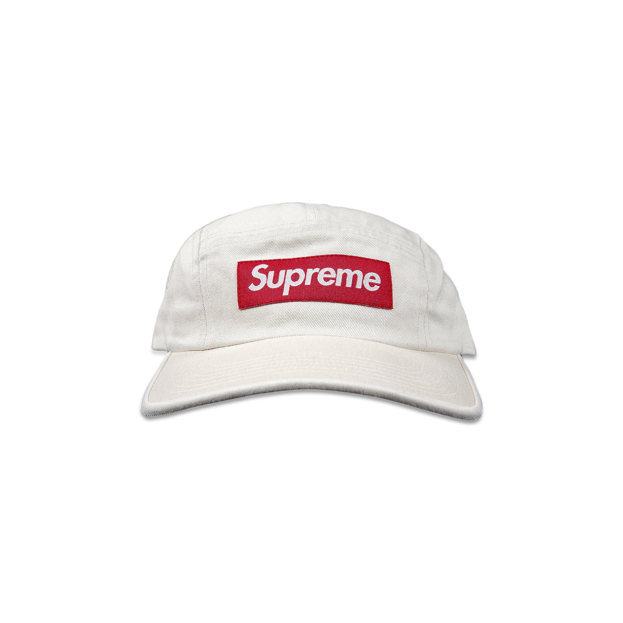 Buy Supreme Washed Chino Twill Camp Cap 'Stone' - SS22H106 STONE