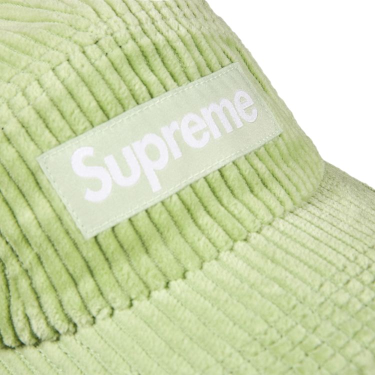 Supreme Corduroy Camp Cap Pale Mint