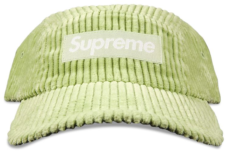 Supreme Corduroy Camp Cap Pale Mint