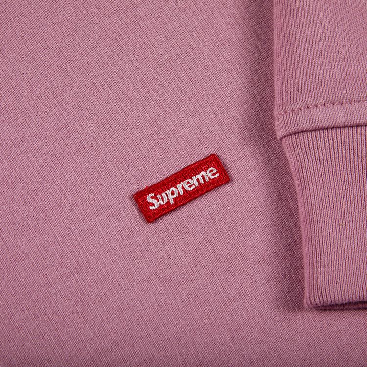 Supreme Small Box Long Sleeve Tee Pink