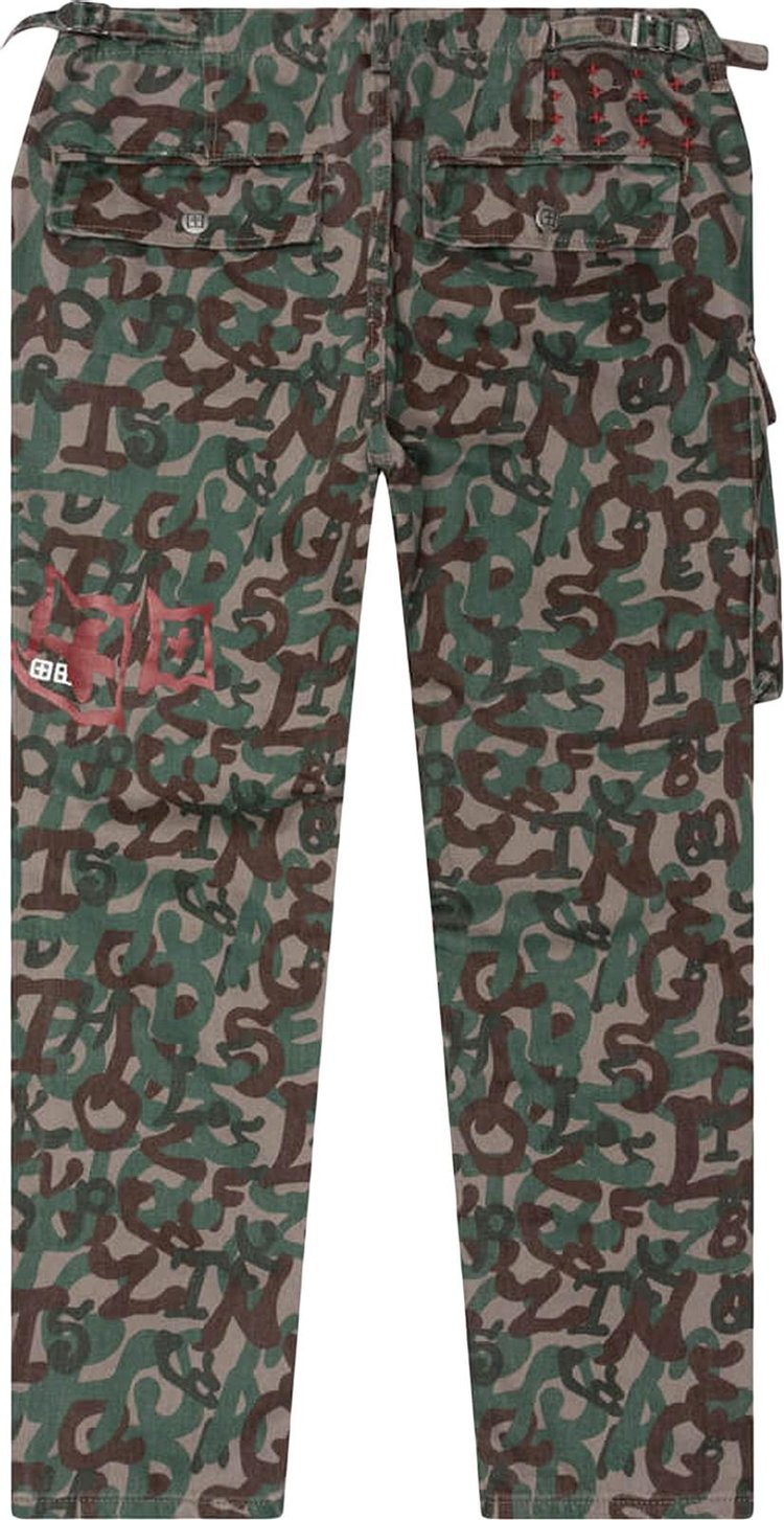 Ksubi x HidjiWorld Frequency Cargo Pant Camo