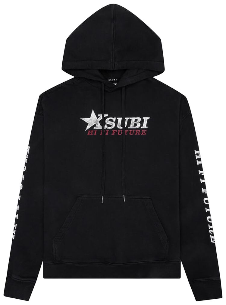 Ksubi Hi Fi Biggie Hoodie Jet Black