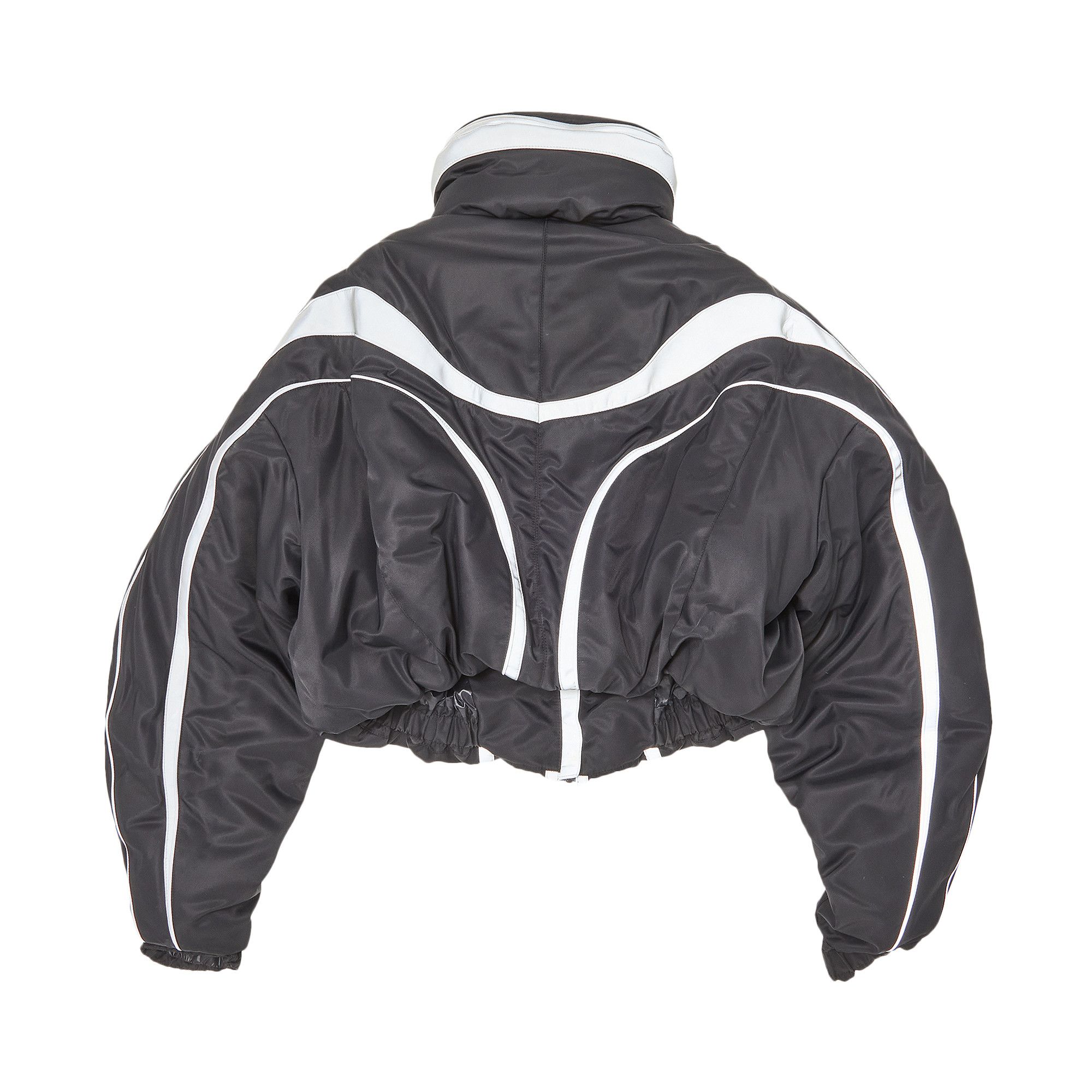 MUGLER 24F1PA04481821999 関税送料込 Mugler Black Seamless Turtleneck Mugler
