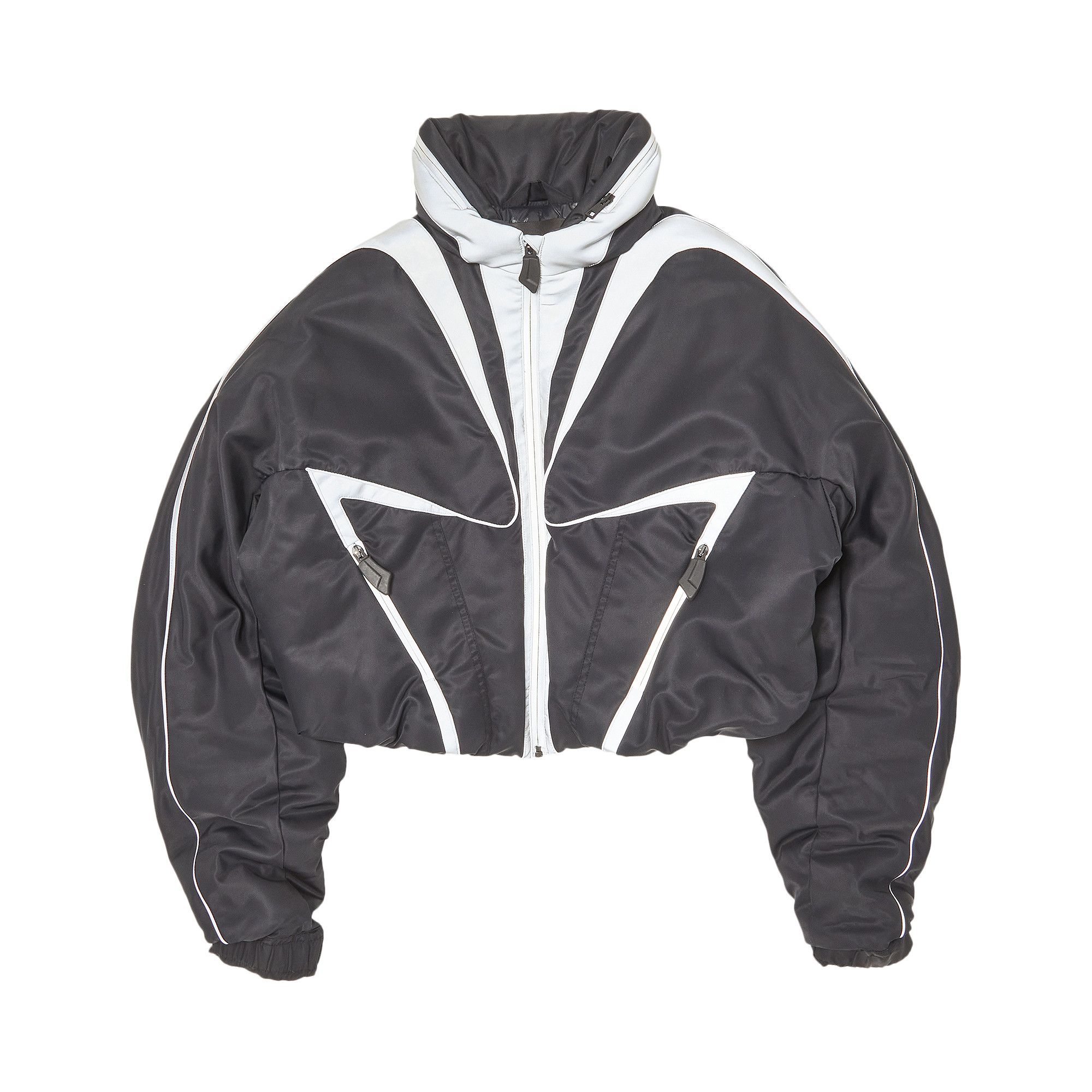 MUGLER 24F1PA04481821999 関税送料込 Buy Mugler Puffer Jacket 'Black' - 1BL0100843 BLACK BLACK | GOAT