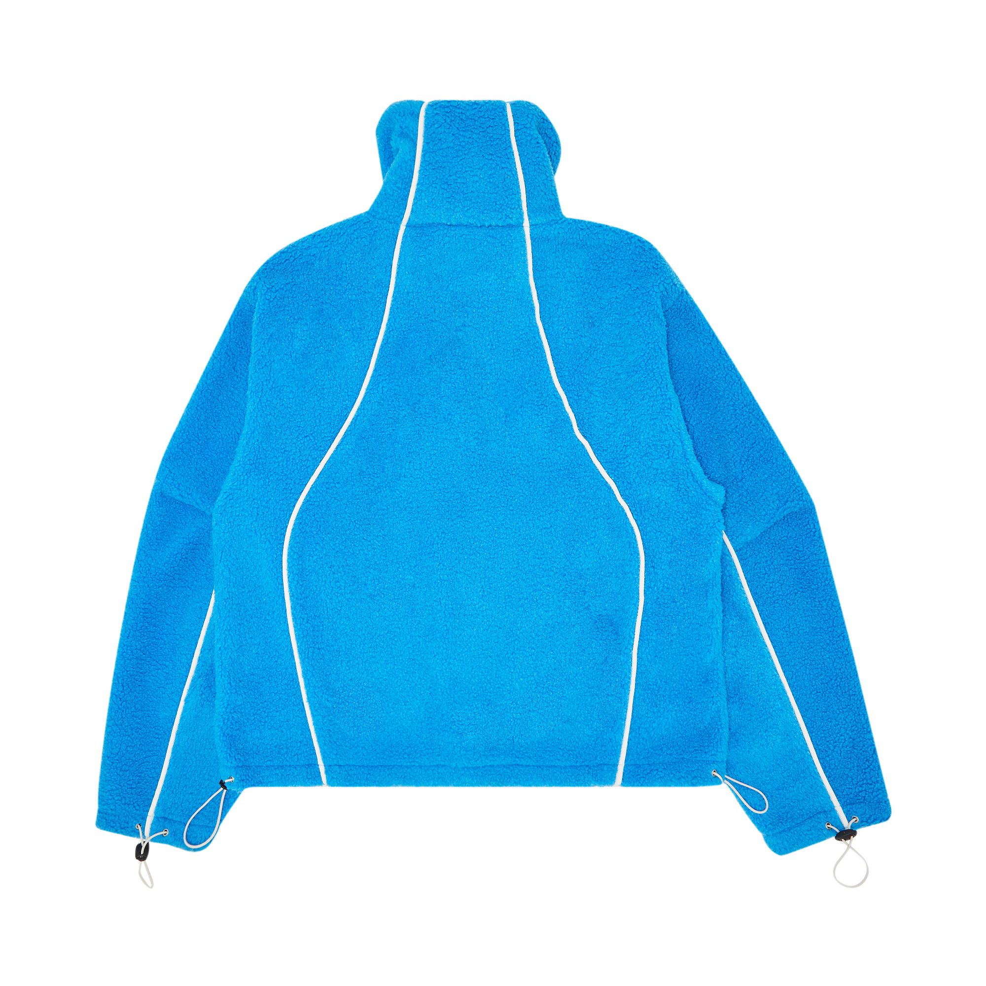 Buy Ader Error Fleece Victo Jacket 'Blue' - BKAFWLT02BL | GOAT