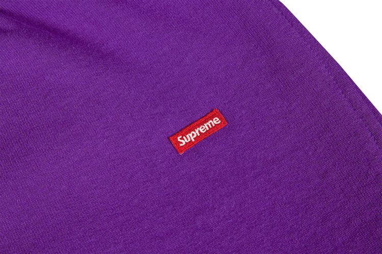 Supreme Small Box Sweatshort Purple