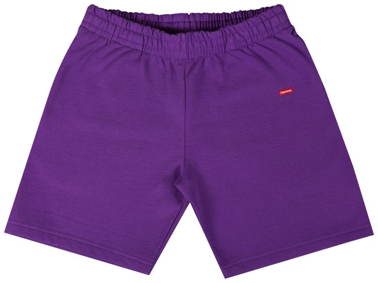 Supreme Small Box Sweatshort Purple