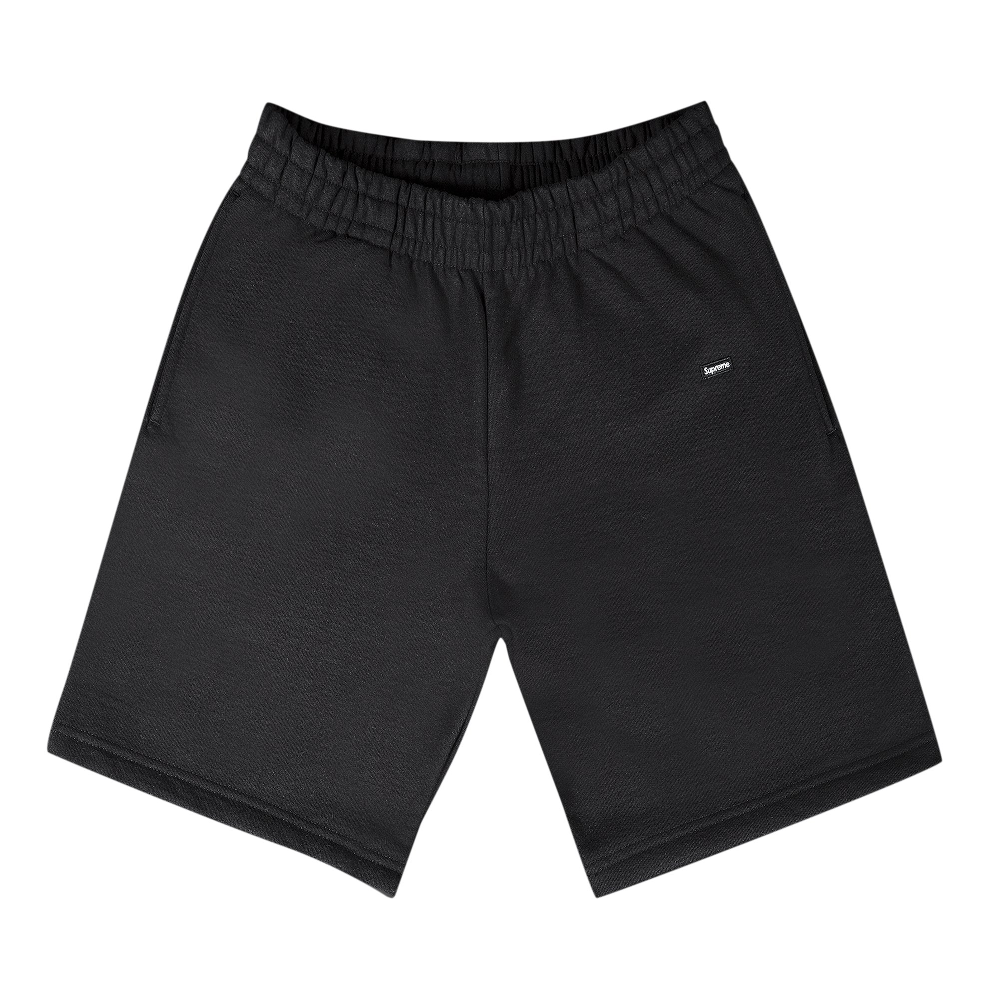 Buy Supreme Small Box Sweatshort 'Black' - SS22SH29 BLACK | GOAT