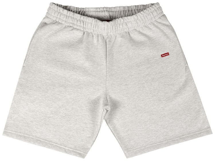 Supreme Small Box Sweatshort Ash Grey
