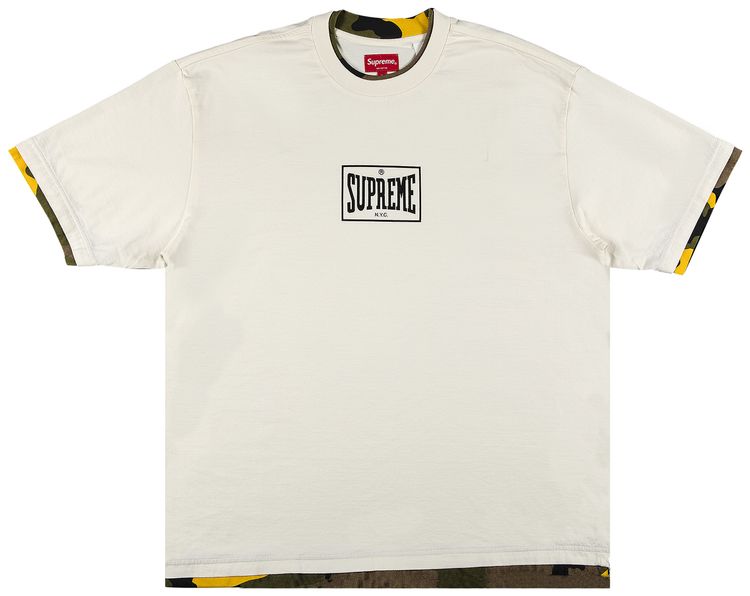 Supreme Layered Short Sleeve Top Natural
