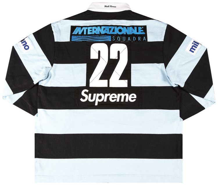 Supreme Stripe Rugby Black