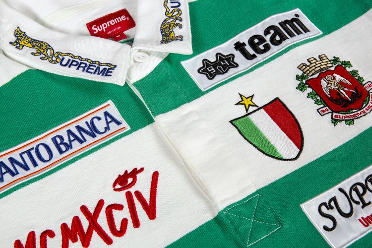 Supreme Stripe Rugby White