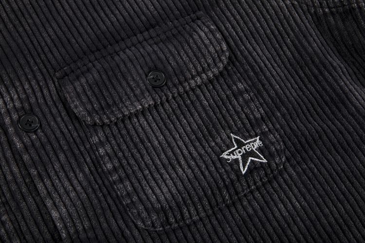 Supreme Corduroy Shirt Black