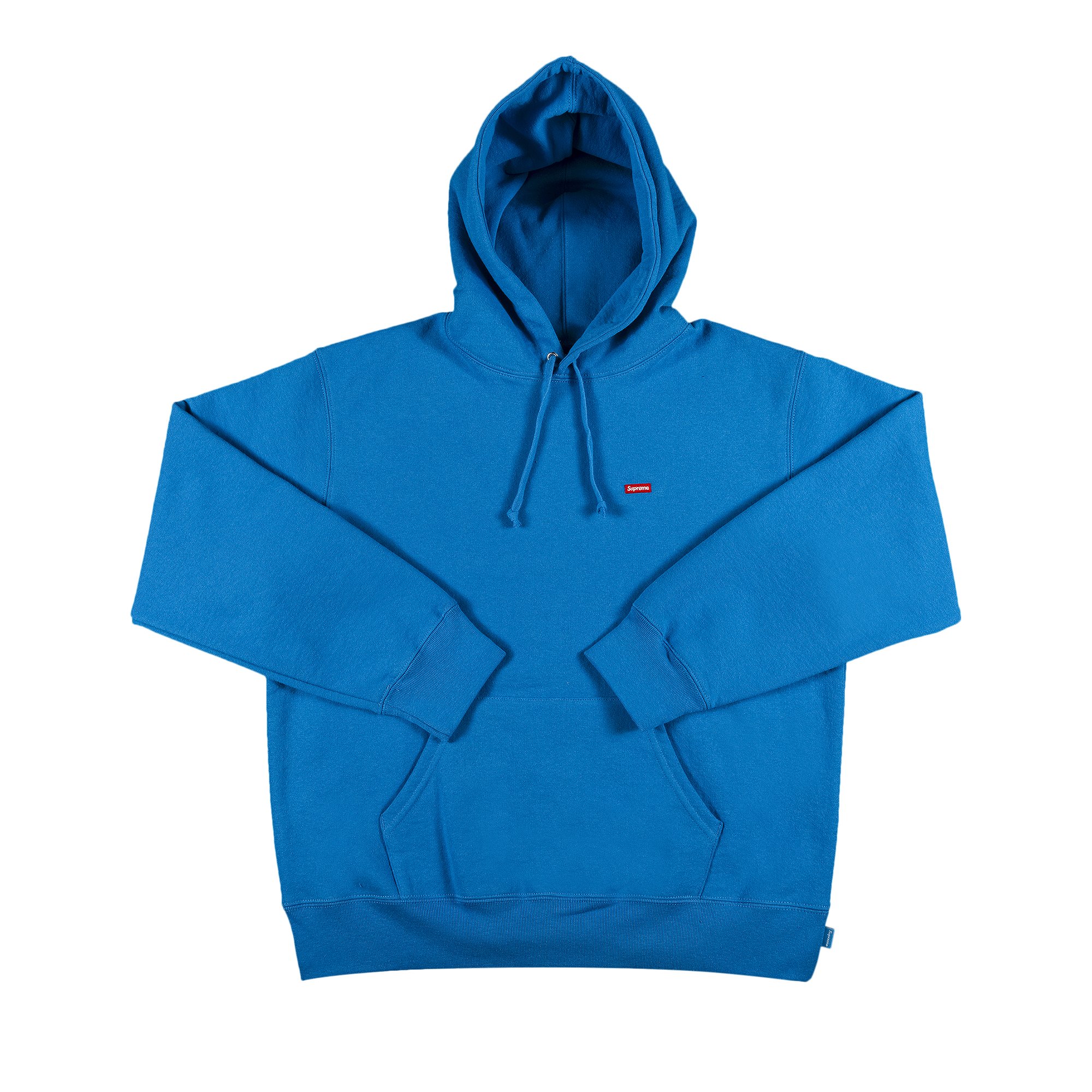 Supreme Small Box Hooded Sweatshirt 'Bright Blue'