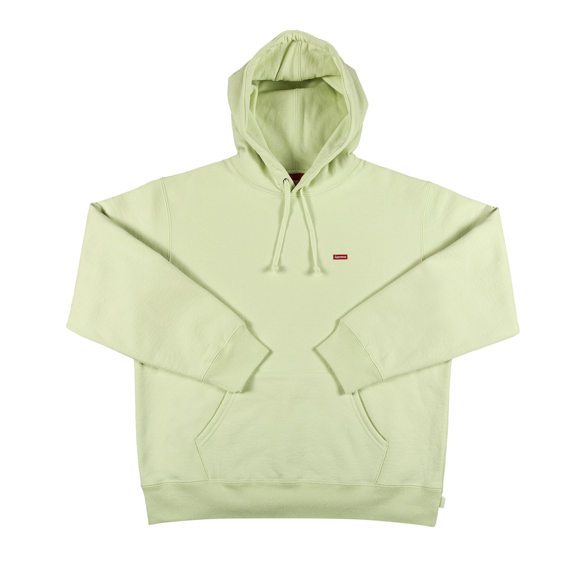 Buy Supreme Small Box Hooded Sweatshirt 'Pale Green' - SS22SW48