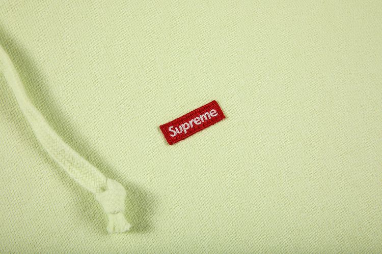 Supreme Small Box Hooded Sweatshirt Pale Green