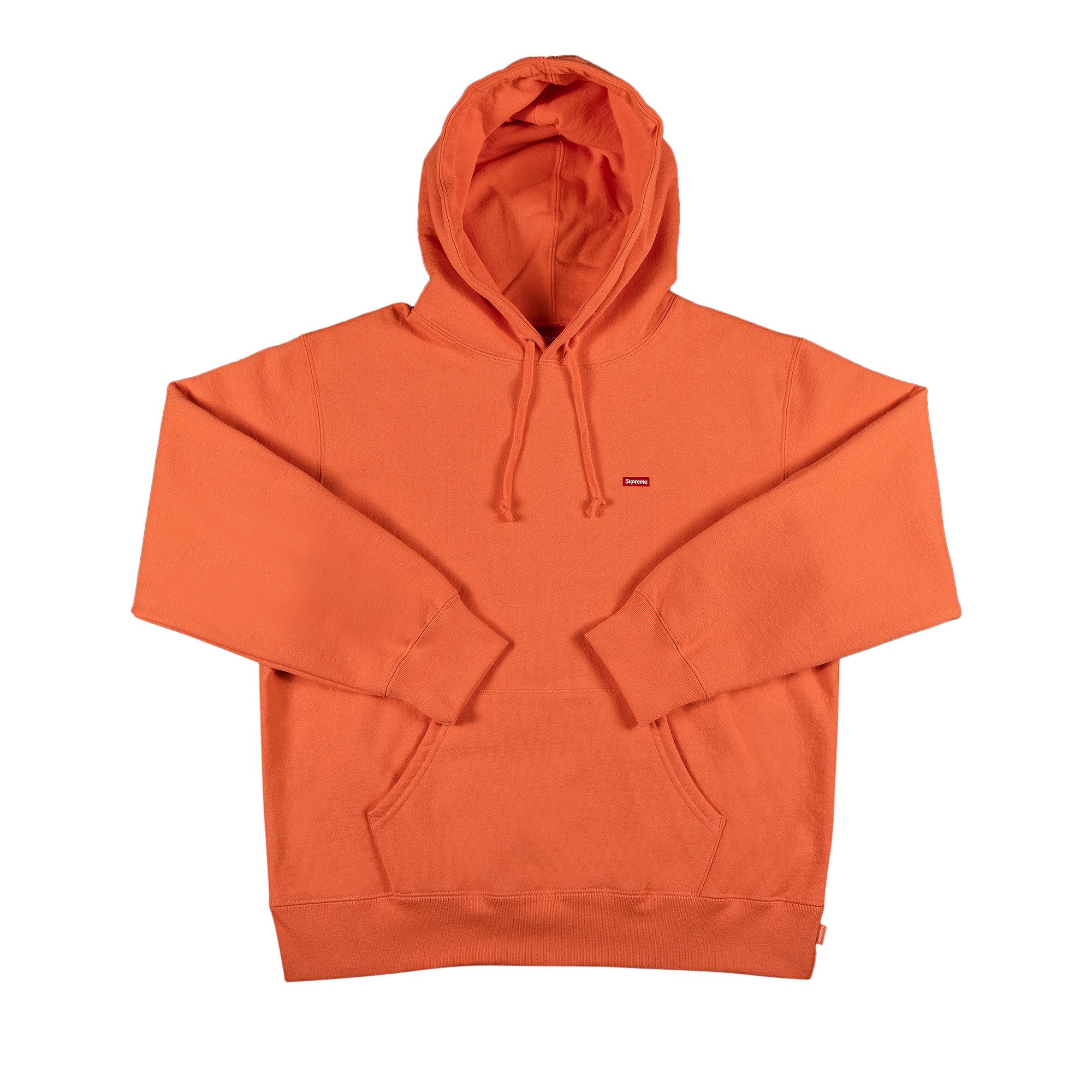 Buy Supreme Small Box Hooded Sweatshirt 'Apricot' - SS22SW48