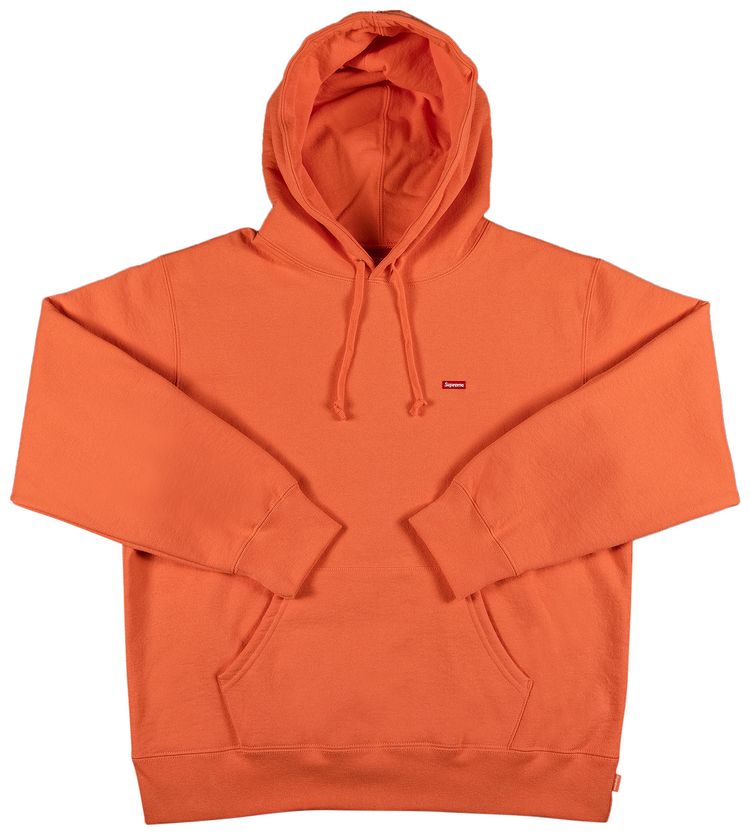 Supreme Small Box Hooded Sweatshirt Apricot
