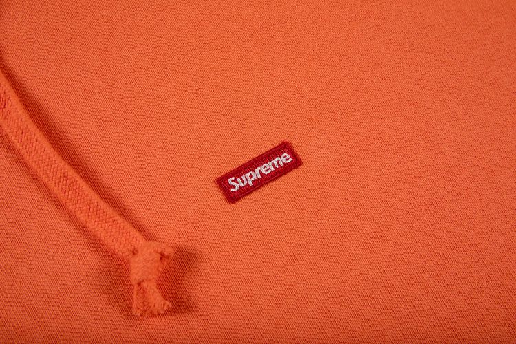 Supreme Small Box Hooded Sweatshirt Apricot
