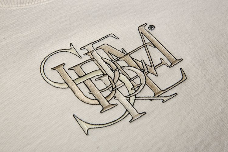 Supreme Overlap Crewneck Natural