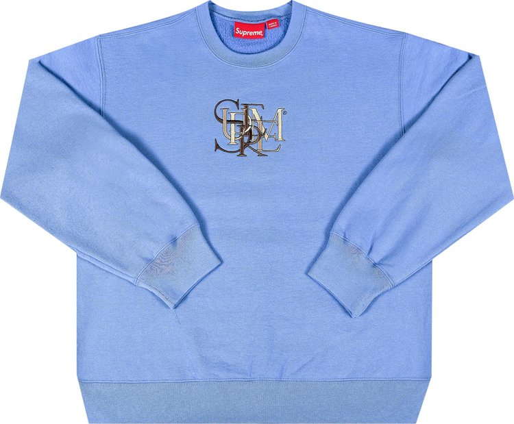 Supreme 2-Tone Sweater Light Blue Men's - SS22 - US