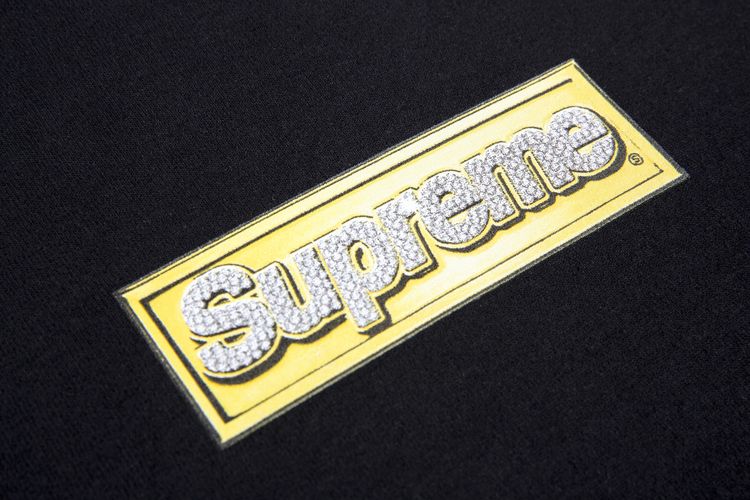 Buy Supreme Bling Box Logo Hooded Sweatshirt 