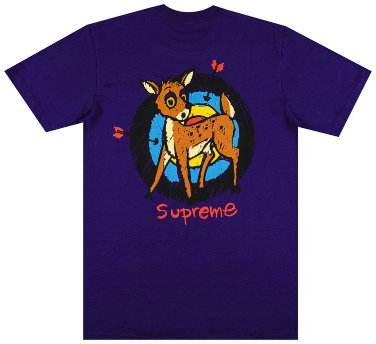 Supreme Deer Tee Purple