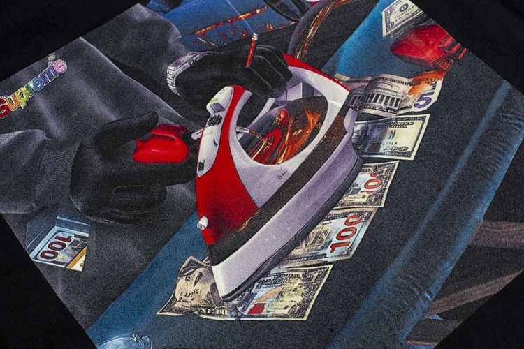 Supreme Gas Tee Black