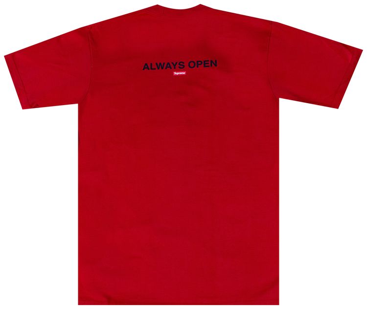 Supreme Gas Tee Red