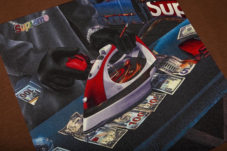 Supreme Gas Tee Brown