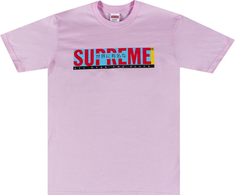 Buy Supreme All Over Tee 'Light Pink' - SS22T44 LIGHT PINK