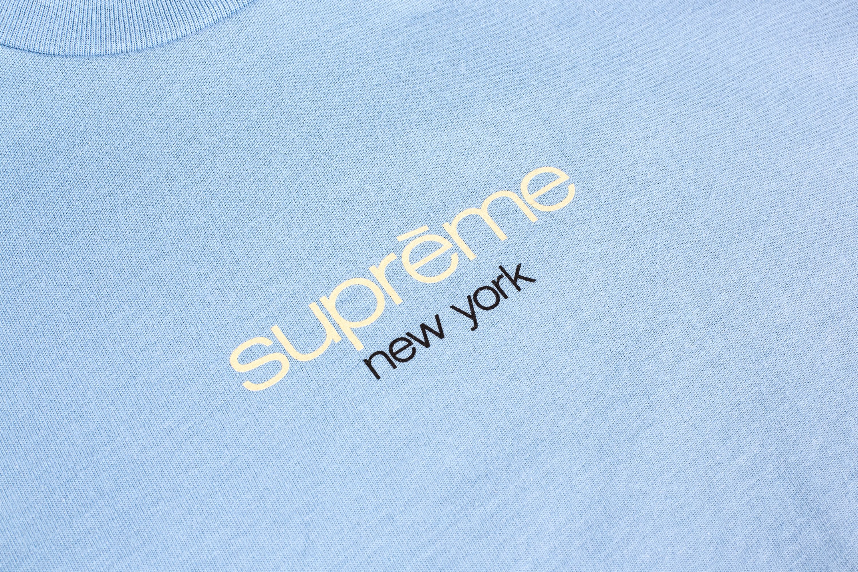 希少になる Buy Supreme Classic Logo Tee 'Light Slate' - SS22T52 LIGHT トップス