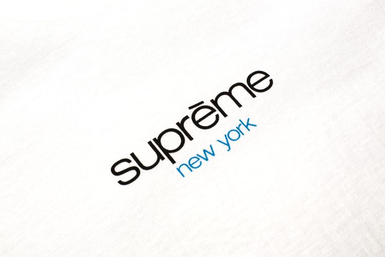 Supreme Classic Logo Tee White