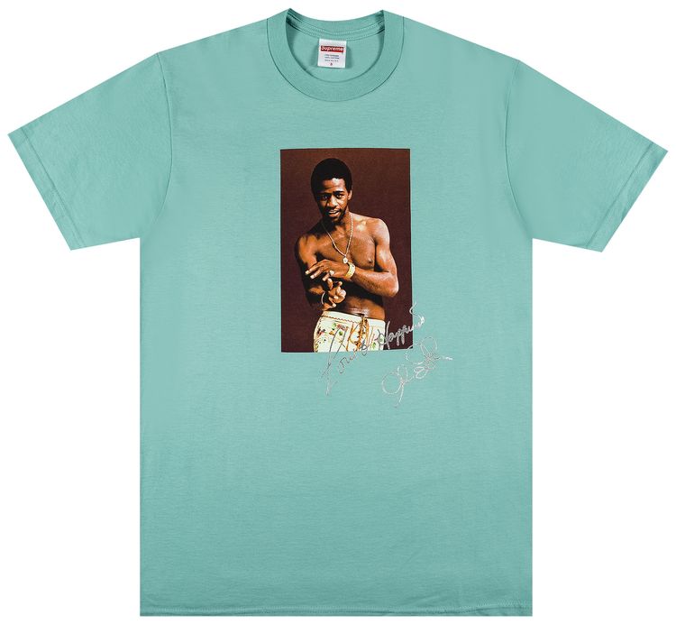Buy Supreme Al Green Tee 'Teal' SS22T34 TEAL GOAT