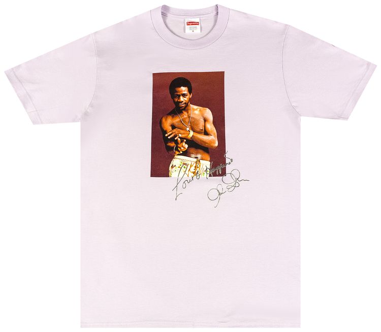 Supreme Al Green Tee Light Purple