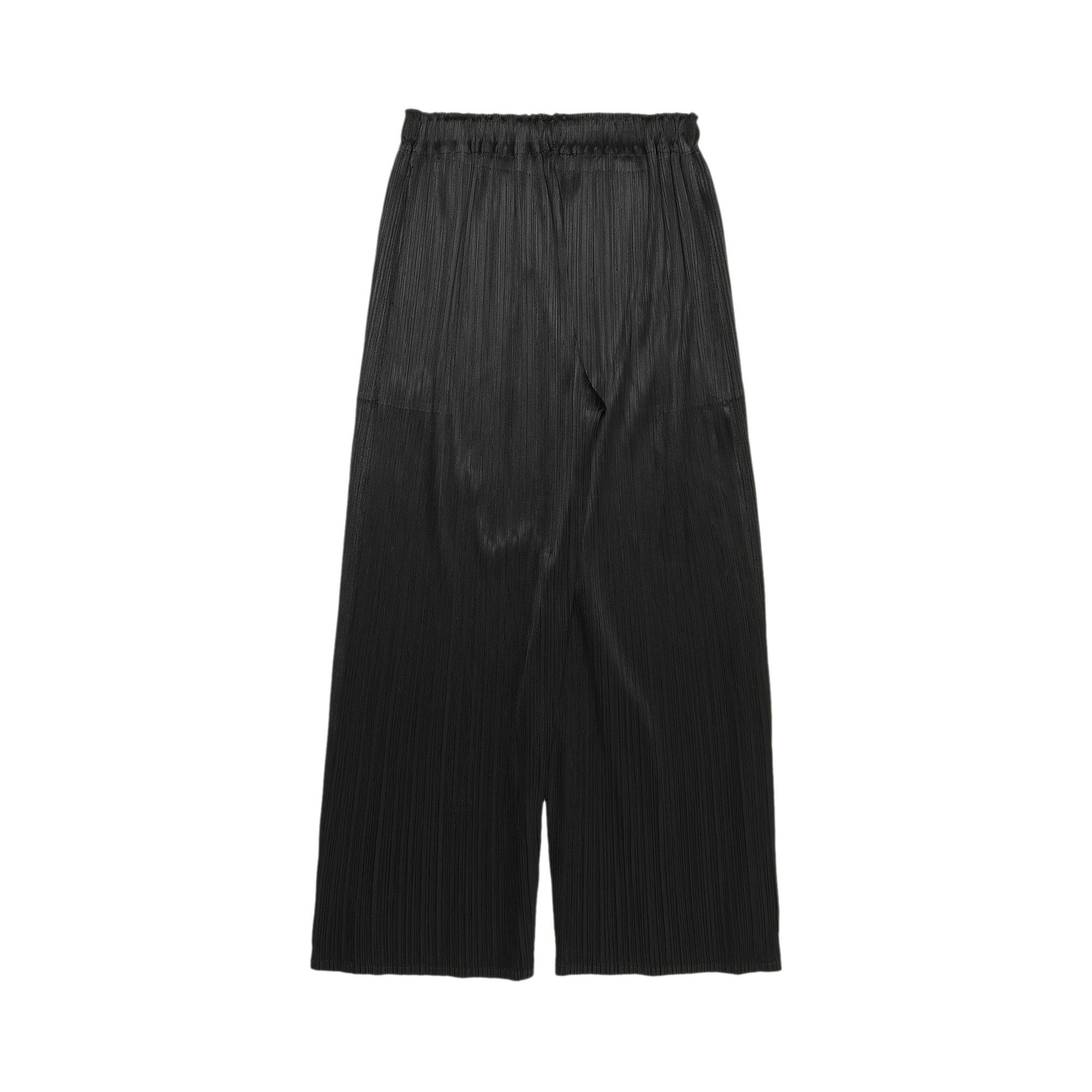 PLEATS PLEASE ISSEY MIYAKE ハーフパンツ Buy Pleats Please Issey Miyake Luster Pants 'Black' - PP26JF583 15
