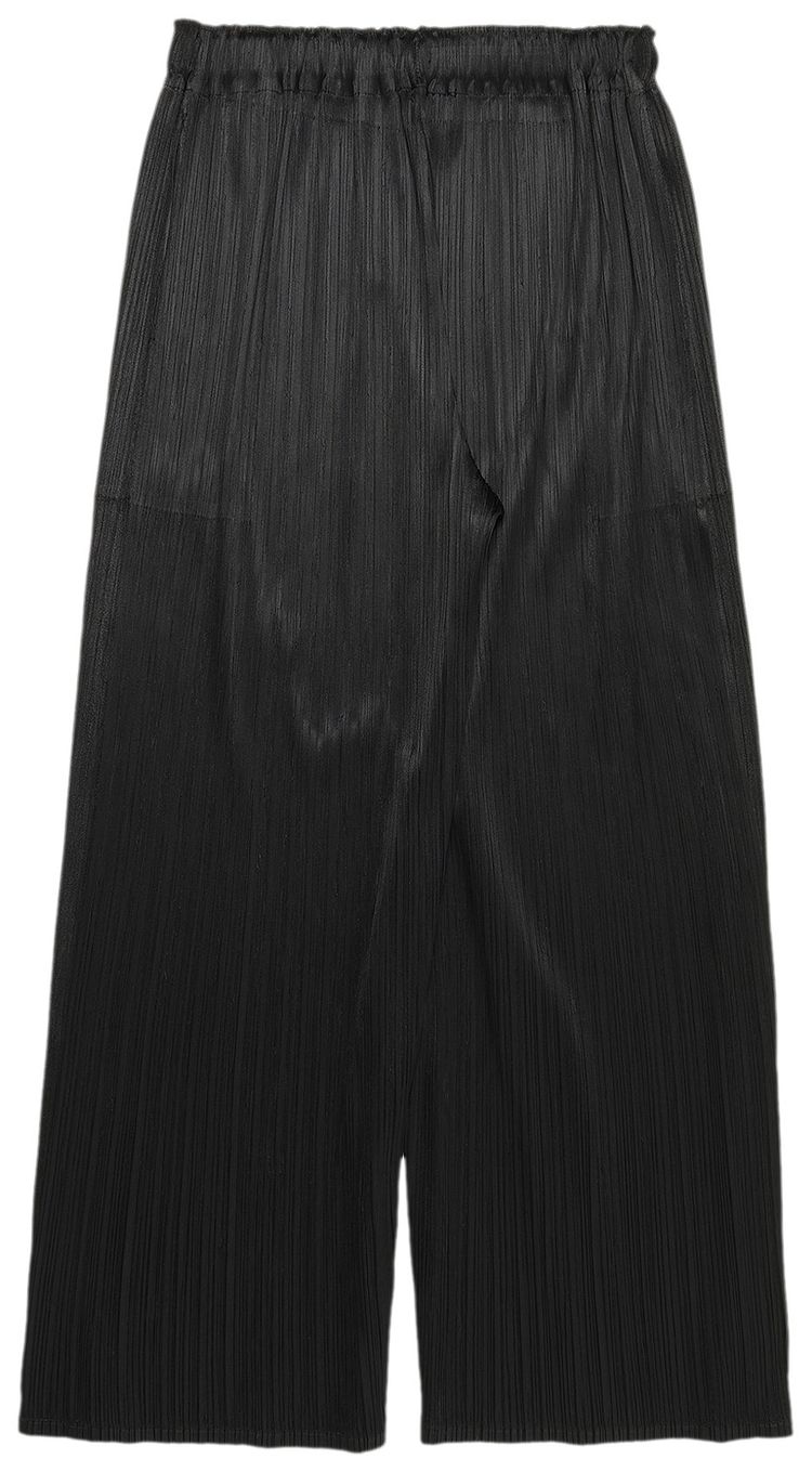 Pleats Please Issey Miyake Luster Pants Black