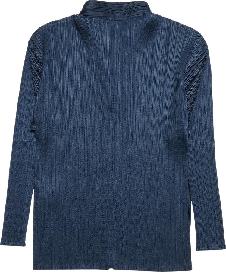 Pleats Please Issey Miyake Gusty Blouson Midnight