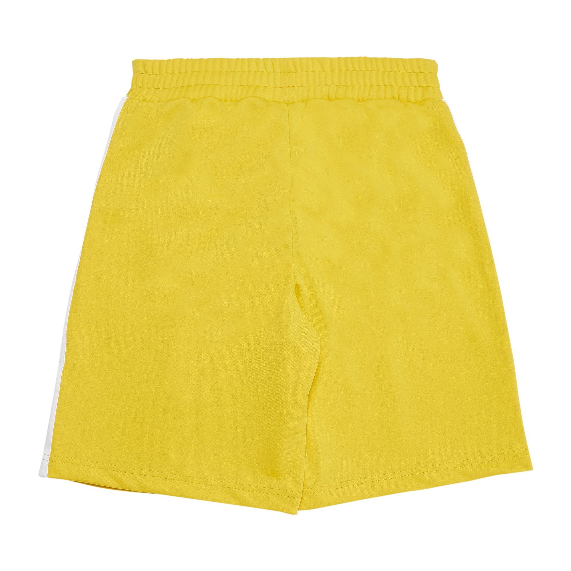 Buy Palm Angels Classic Track Shorts Yellow White PMCB011C99FAB0011801 GOAT