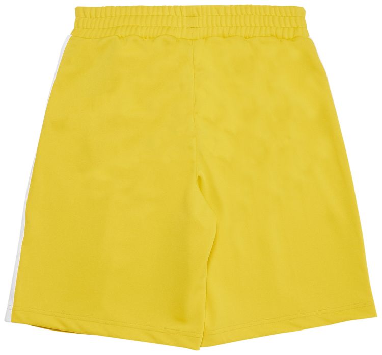 Palm Angels Classic Track Shorts YellowWhite